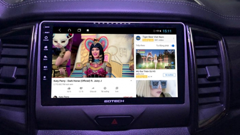 Màn hình DVD Android liền camera 360 Ford Everest 2016 - nay | Gotech GT360